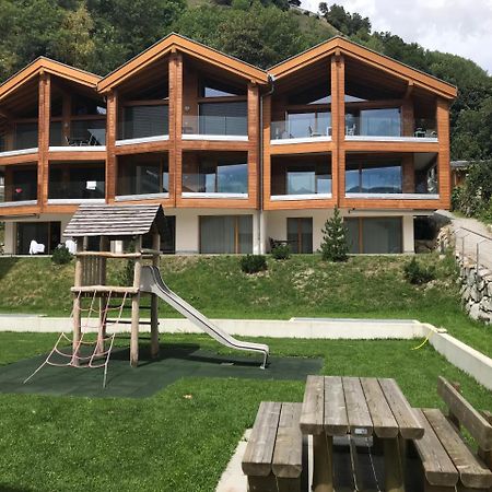 Ferienwohnung Bergquell Haus D Blatten bei Naters Exterior foto