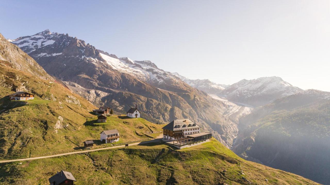 Ferienwohnung Bergquell Haus D Blatten bei Naters Exterior foto